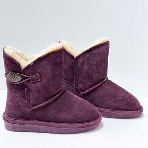 BearPaw Rosie Toddler, Wine, size 10 - New